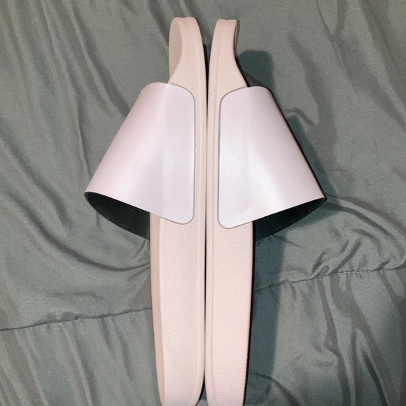 Off white slides pool slider pink in size 11 US - Picture 3 of 4